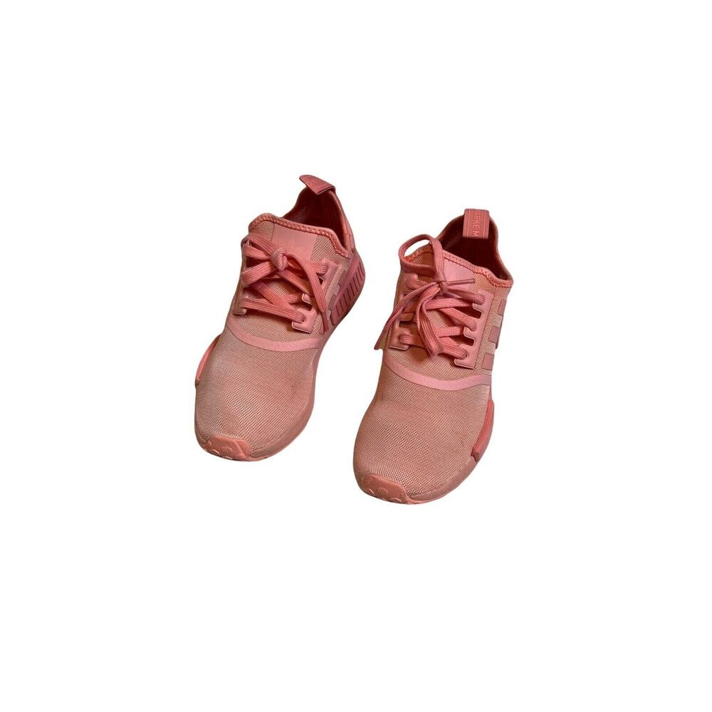 adidas boost pink lace up NMD_R1 Sneakers Shoes sport size 7 sneakers - Picture 4 of 14